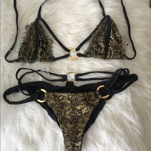 Beach Bunny lace bikini